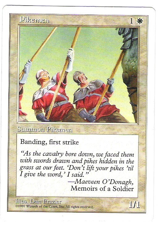 Magic the Gathering Fifth Edition (1997) commons: Choose from drop-down list