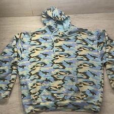 U.S. Vintage Hoodie Mens Large Camouflage Outdoor Casual Men