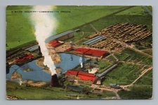 Major Industry Lumbering Oregon Postcard