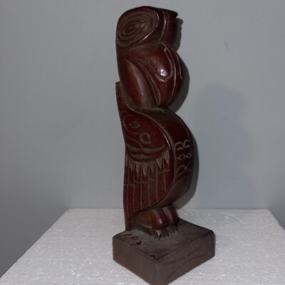 Vintage Eagle Totem Resin