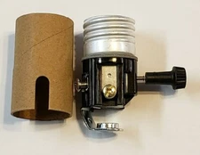 ON/OFF TURN KNOB INTERIOR LAMP SOCKET WITH HICKEY LAMP PART NEW 30170J