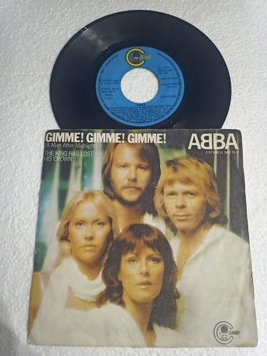 ABBA – Gimme! Gimme! Gimme! (A Man After Midnight) 7" Single