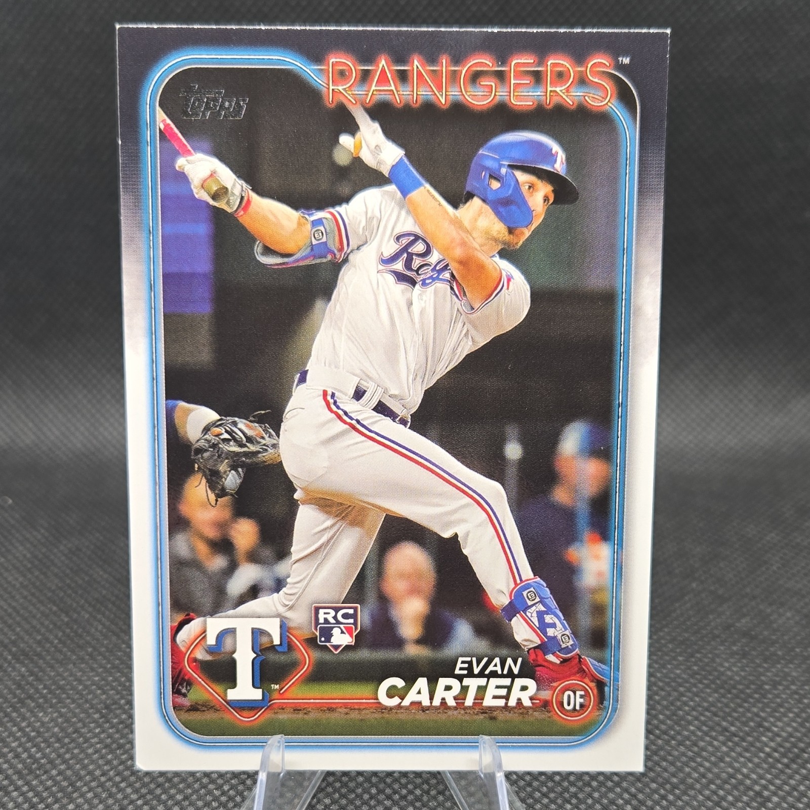 Topps Series 1 2024 Evan Carter #280 Rookie Texas Rangers MLB Baseball
