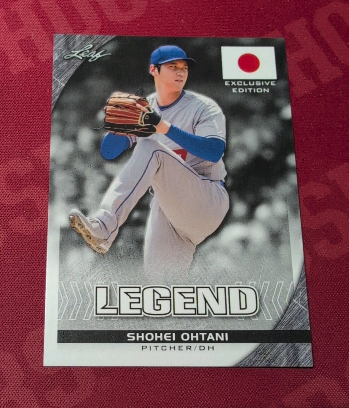 Leaf 2023 Exclusive Legends Edition Legend Shohei Ohtani LE-03 Baseball Card