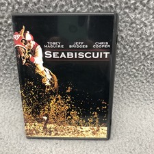 Seabiscuit DVD,2003 Full Screen - Tobey McGuire, Jeff Bridges, Chris Cooper