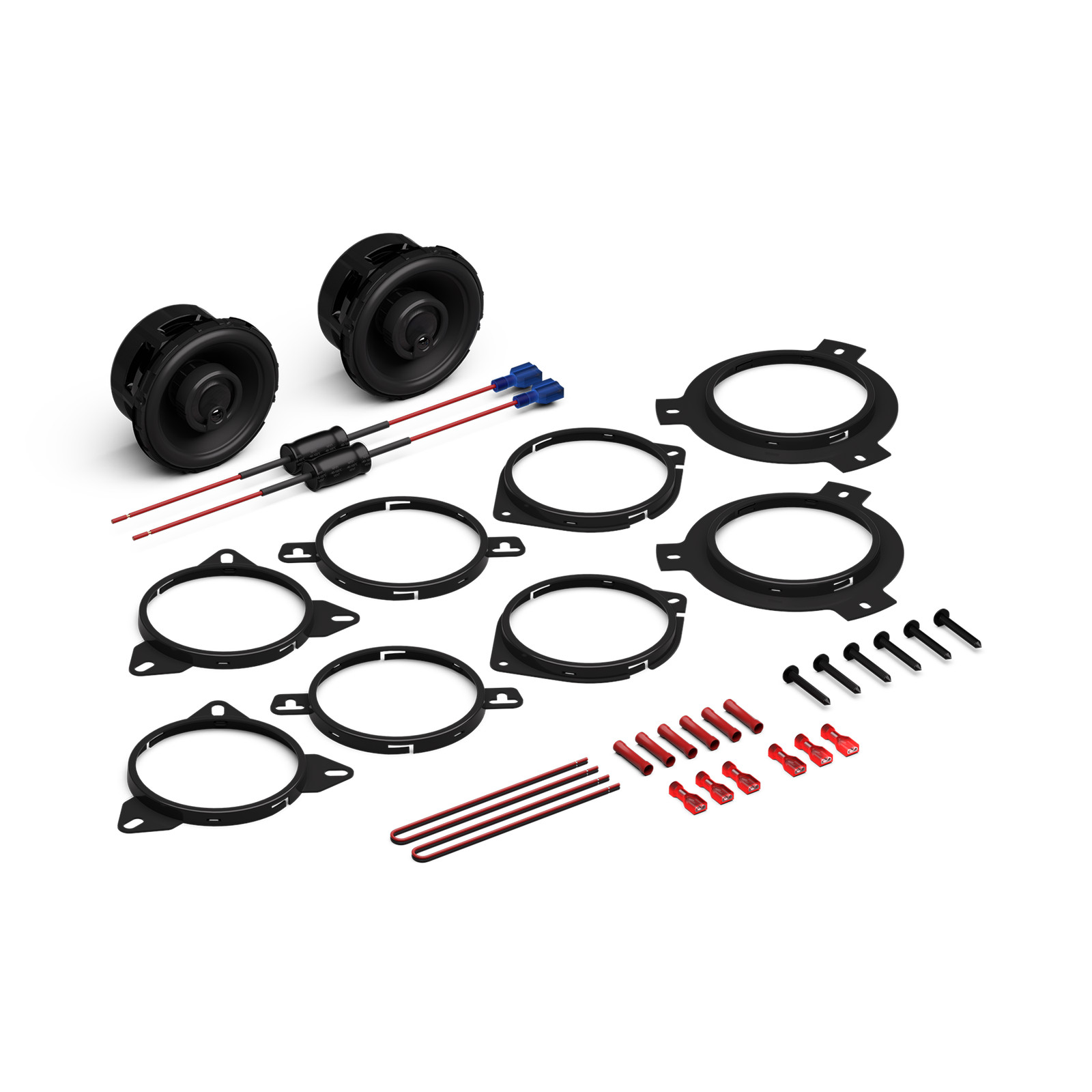 Rockford Fosgate P1V2-3 Punch Series 3.5" 3-Way Coaxial Speaker 75W RMS Power
