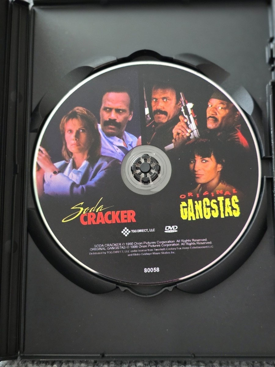 Original Gangstas/Soda Cracker (DVD, 2012, 2-Disc Set) for sale