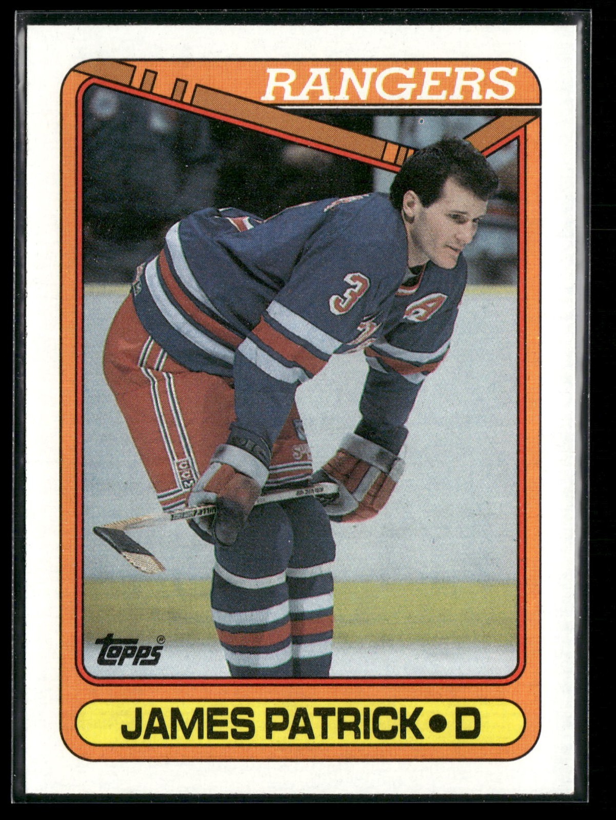 1990-91 Topps #131 James Patrick 