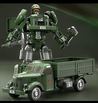 Li Jiang Jiefang CA10 Hand Made Genuine Metamorphic Toy Car Transformers 