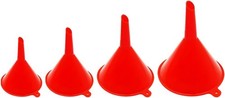 4 PCS Car Oil Funnel Set, 4 Sizes Wide Mouth Automotive Gas Funnel for Filling G