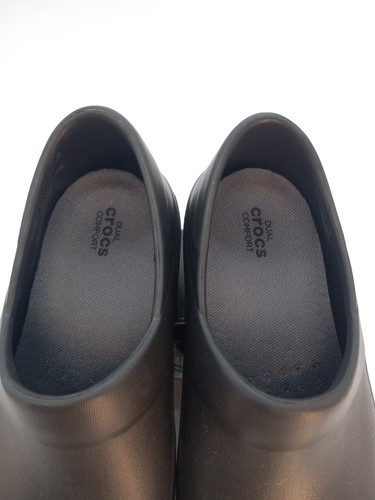 Crocs schwarze rutschfeste Crocs Lock Arbeit Clogs Pantolette Damengröße 6 - Bild 7 von 11