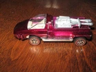 HOT WHEELS HAIRY HAULER REDLINE MAGENTA 1969 red line