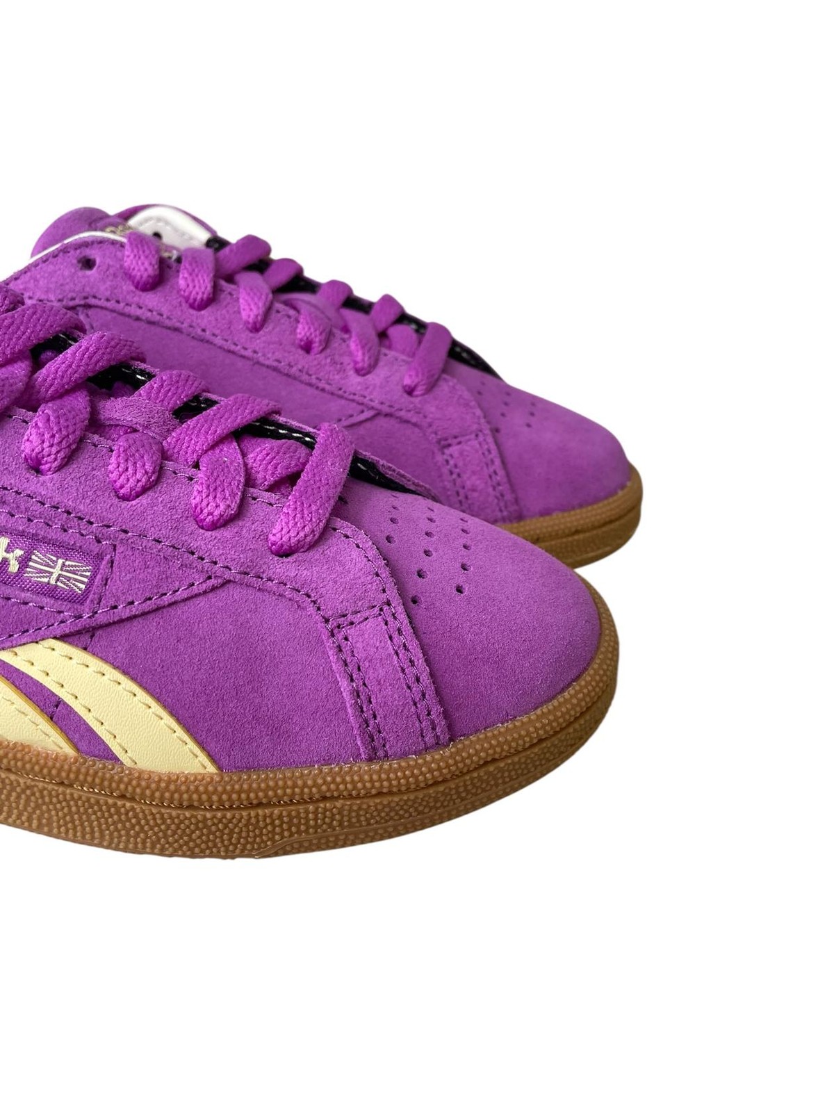Reebok Women Sneaker Club C Grounds UK 100220814 Tennis Purple Chalk Size 5 M thumbnail 4