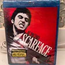 Scarface Blu-Ray Sealed DVD Remastered in High Definition