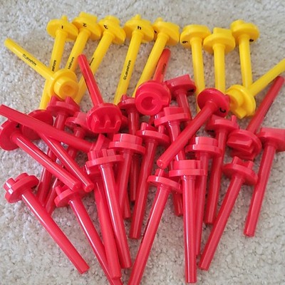 Learning Resources Alphabet Letter Construction Set Red & Yellow Toy 3-7 Years
