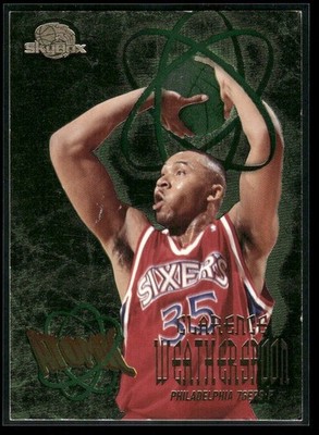 1995-96 Skybox Premium - Atomic Clarence Weatherspoon #A10