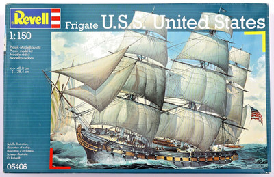 Revell 05406 Frigate U.S.S. United States 1:150 Bausatz Segelschiff