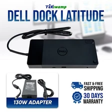 Dell USB-C Dock Station for Latitude 3500 3510 3520 3530 Laptops w/ 130W Adapter