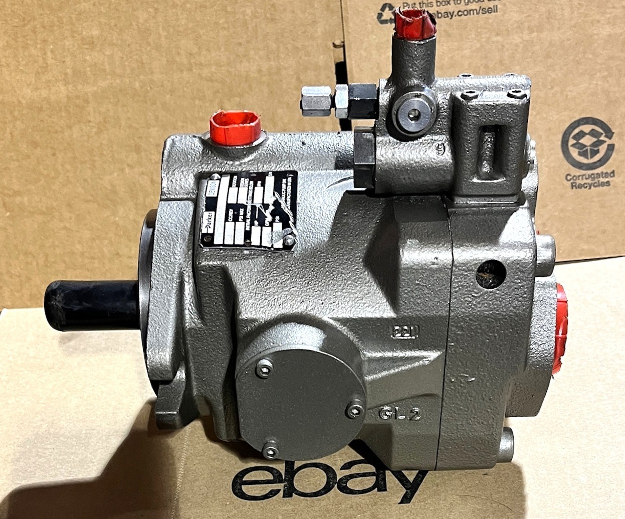 Parker PVP2310RM21 Hydraulic Piston Pump Denison 23CC/RevCW 1000 psi Max. CW USA