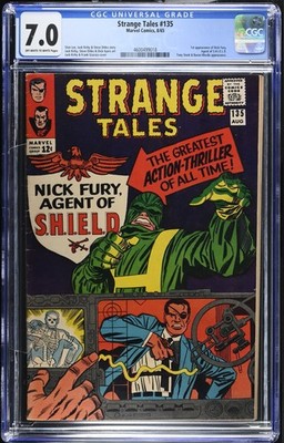 Strange Tales #135 - Marvel Comics 1965 CGC 7.0 1st appearance of Nick Fury, Age