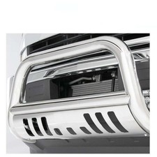Chrome Brush Bull Bar Push Bumper Grille Guard For 09-18 Dodge Ram 1500 Truck
