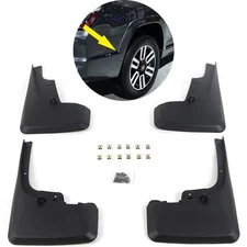 4PCS Front & Rear Splash Guards Mud Flaps Mudguards for Toyota 4Runner 2010-2013