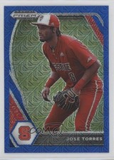 2021 Panini Prizm Draft Picks Blue Mojo Prizm Jose Torres #PDP89 17w0