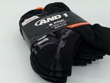905J1 AND1 Boys' Low-Cut Socks Black/Camo S-M