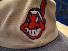 Vintage Cleveland Indians Wahoo Baseball Cap Adjustable Denim Cotton Hat — photo 5
