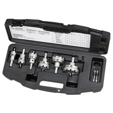IDEAL 36-314 Hole Saw Kit,Saw Range 3/4" to 4-3/4" 10F522