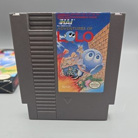 Adventures of Lolo (Nintendo Entertainment System NES) completo di manuale CIB 