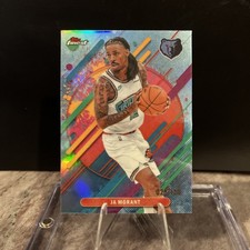 2025-26 Topps Finest 293 Ja Morant Rare Sky Blue Refractor 25/150