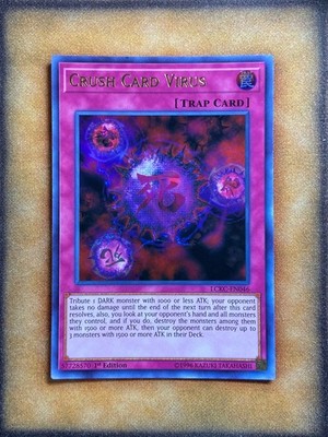 Yugioh Crush Card Virus LCKC-EN046 Ultra Rare DPKB Art 1st Ed LP