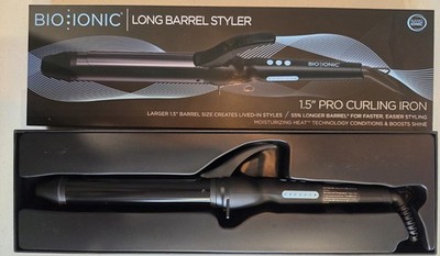 Bio Ionic Long Barrel Styler 1.5'' Pro Curling Iron