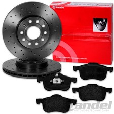 brembo SPORT BREMSSCHEIBEN 305mm + BEL&Auml;GE VORNE f&uuml;r VOLVO V70 XC70 S60 S80