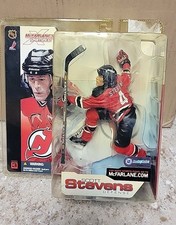 Scott Stevens in Red Jersey New Jersey Devils NHL McFarlane Crack In Bubble 