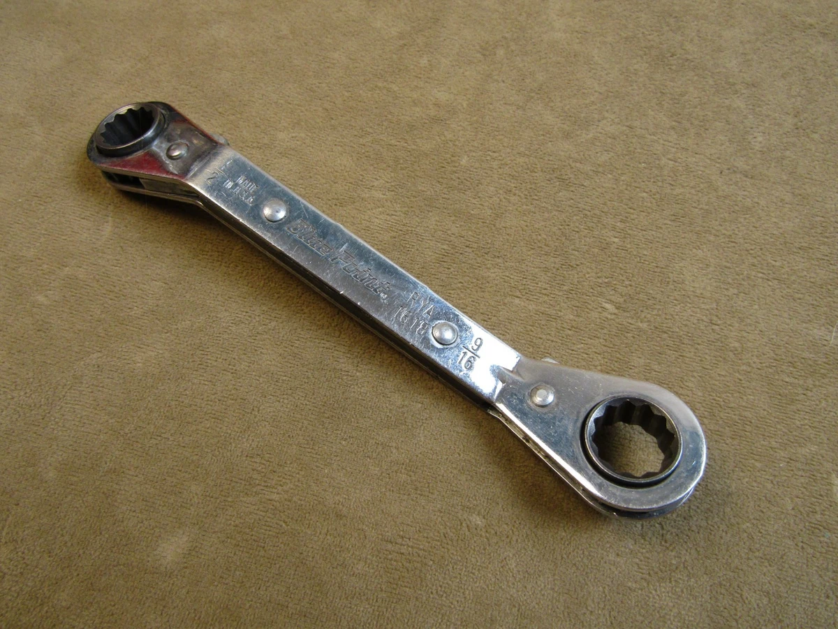 Blue Point Set Ratcheting Box Wrench Automotive Hand Wrenches for