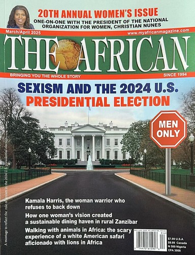 THE AFRICAN MAGAZINE MÄRZ APRIL 2025 (KOSTENLOSER VERSAND - BRANDNEUES MAGAZIN) - Bild 1 von 1