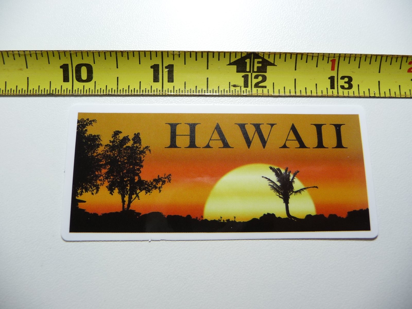 Hawaii Sunset Palm Tree Decal Sticker Tropical Beach Paradise Decor
