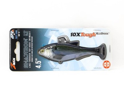 Zman Soft Köder Shadtron LT Swimbait 4.5 Zoll Mossback (0455)