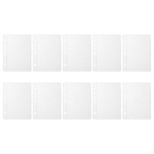 Reusable PVC Binder Pocket for Budget Book Multi Use Assorted Colors