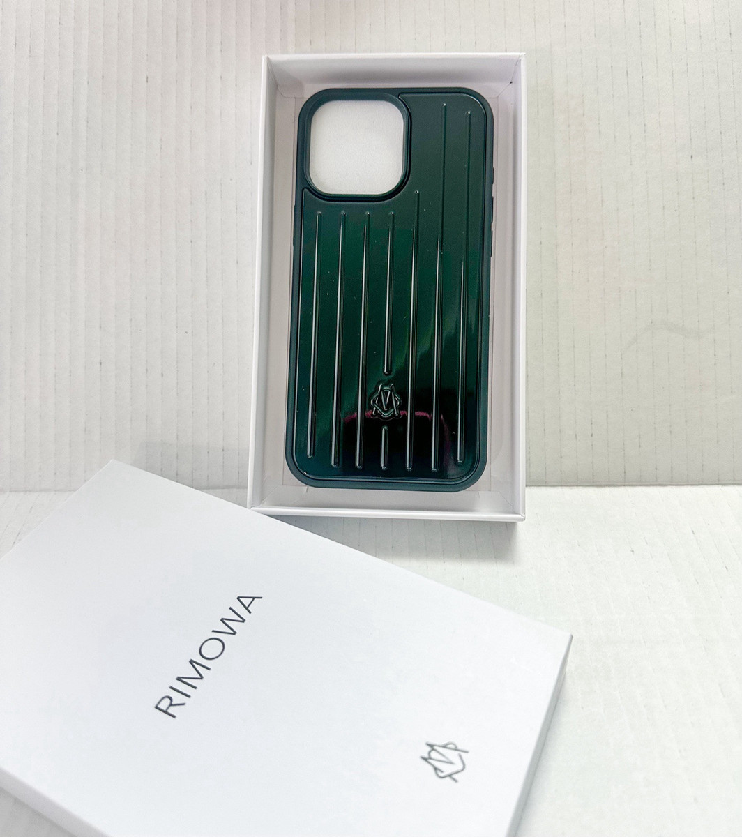 Rimowa Iphone Case Polycarbonate For Iphone 16 ProMAX Green Rimowa Iphone Case Polycarbonate For Iphone 16 ProMAX Green