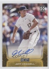 2020 Leaf Draft Auto Gold Jeff Criswell #BA-JC1 Auto 0f2i