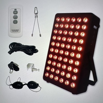 E300 Red Light Therapy Panel - 660nm Red, 850nm & Near Infrared, 60 LEDS