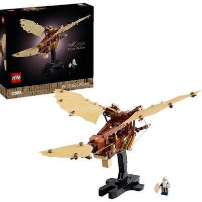 LEGO Icons 10363 Leonardo da Vincis Fluggerät Klemmbausteine Bausatz