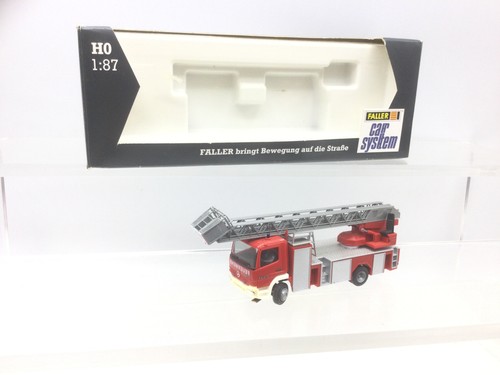 Faller 161515 HO Calibre Coche Sistema Mercedes Benz Bomberos (NO CORREDOR) | Condition: Used