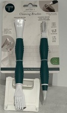 Core Hard Bristle Crevice Cleaning Brushes Lot Of 2 Kitchen Bathrooms Cleaning