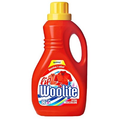 Lip Woolite Waschmaschine Flüssig 25 Wäschen Farbe