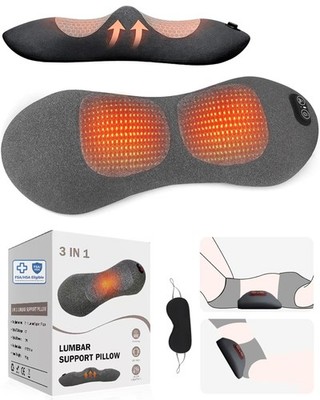 FSA or HSA Spine Triple Fusion Back Massager,Smooth Electric Lumbar Support P...