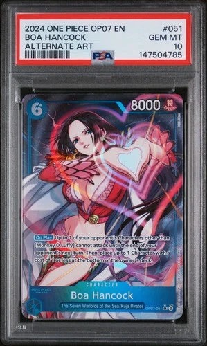 2024 One Piece Op07-500 Years In The Future #051 Boa Hancock PSA10